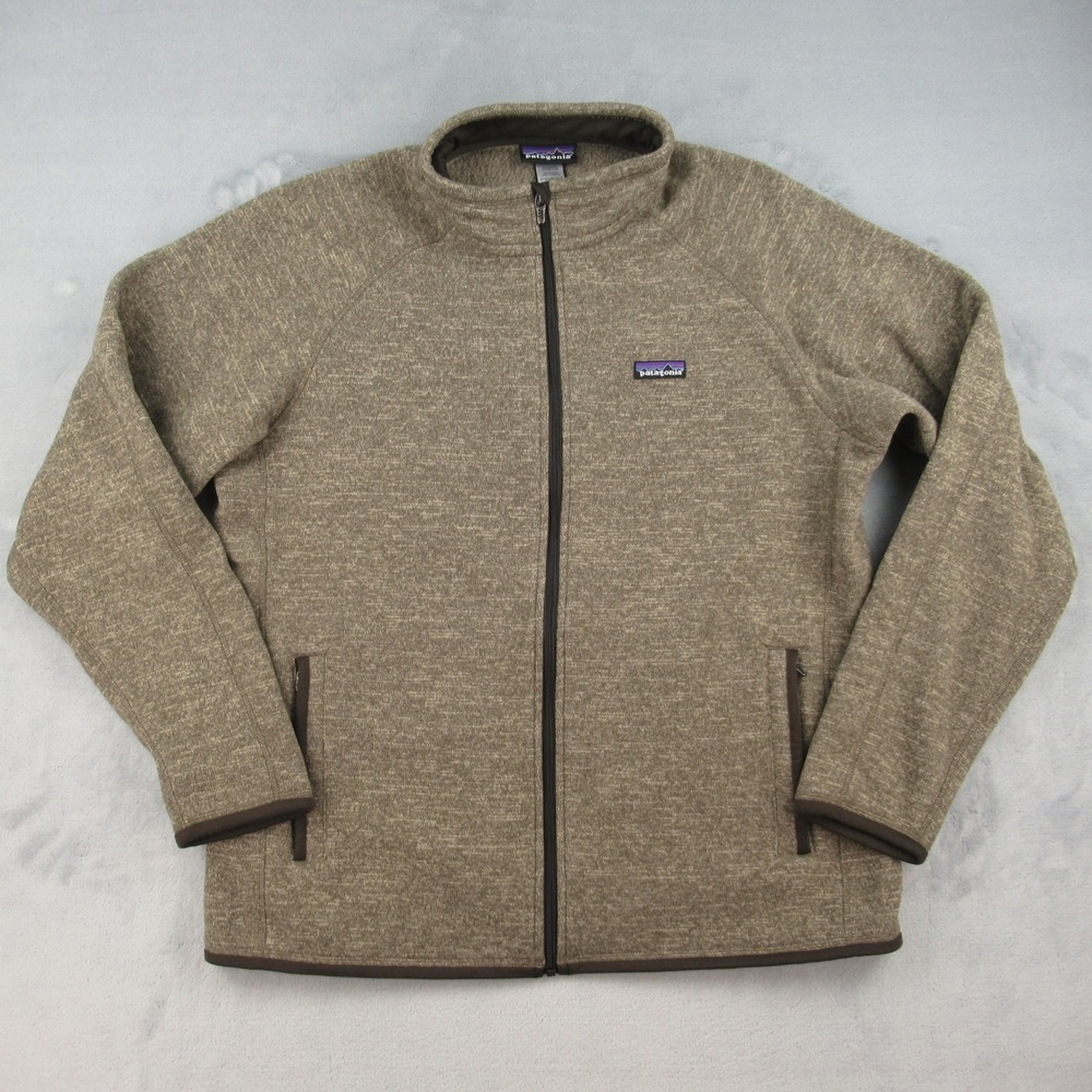 Patagonia Better Sweater Jacket Mens XL Brown Full Zip Fleece 25526FA12